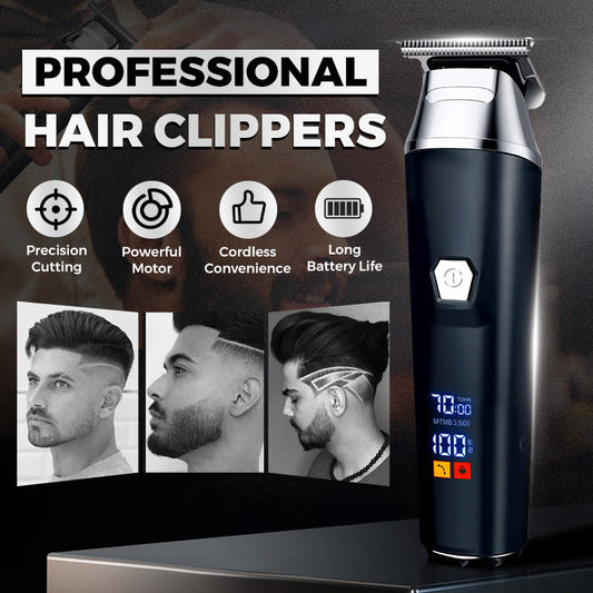 🎉Early Bird Price🎁Household Digital Display Professional Electric Hair Clipper Set✂️