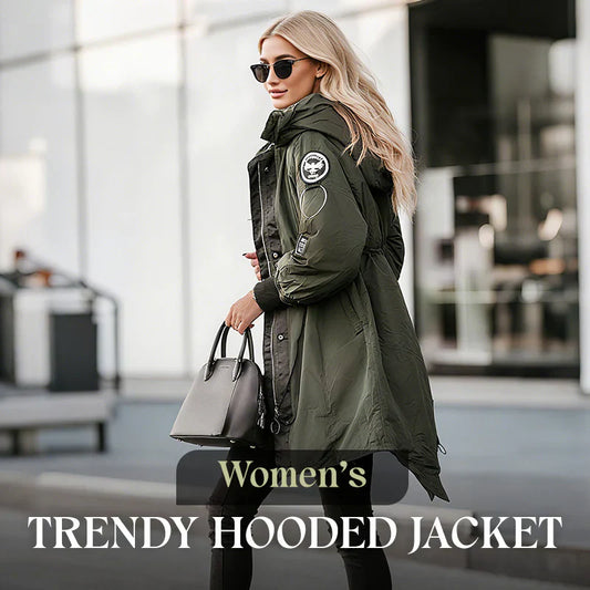 💜 LAST DAY OF OFFER - 49% OFF 💜Women's long-sleeved hooded jacket