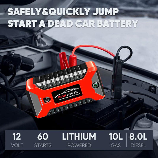 ⏳Time-limited Special🔋Jump Starter 3000A Peak Jump Starter Battery Pack