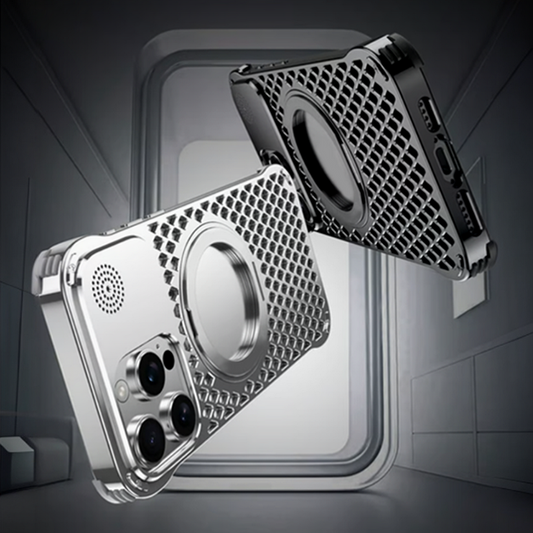 Magnetic Phone Case with Aromatherapy Sheet & Stand