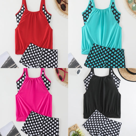 🏖️Summer Hot Sale 49% OFF🌼Women's Polka Dot Two Piece Swimsuit