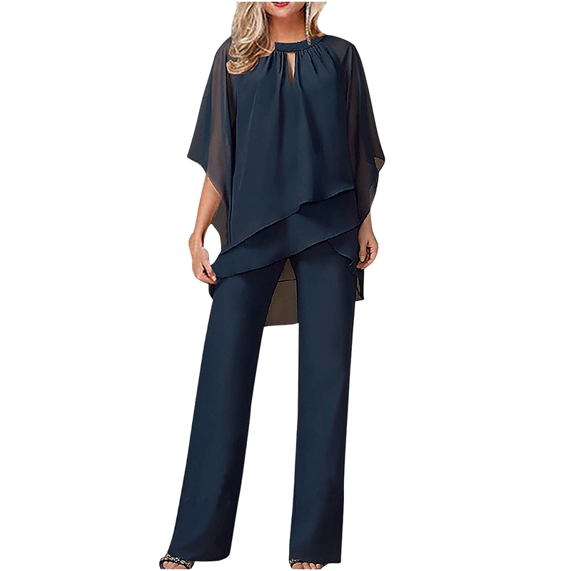 ๐New arrival 50% OFF๐ฅ Elegant Asymmetrical Two-Piece Pant Set