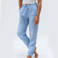 🥳New arrival 50% OFF!🌸Women's Elastic Waist Cotton Linen Casual Pants🍀