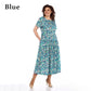 🔥Promotion - 56% discount🎉Summer Patterned Chiffon Dress