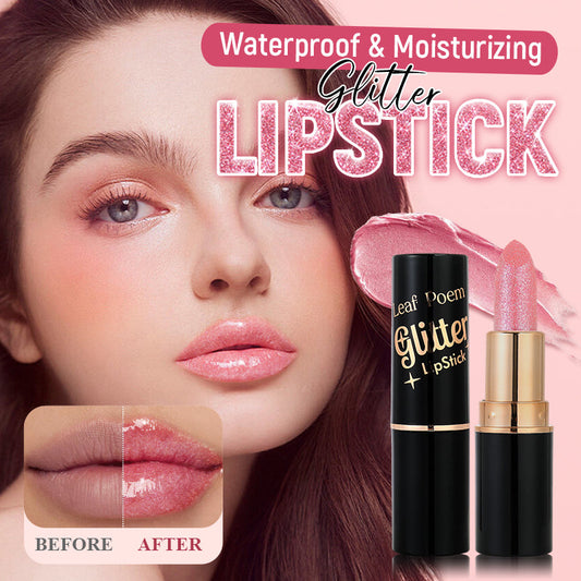 Today's Special--Buy 1 Get 1 Free💋Waterproof & Moisturizing Glitter Lipstick