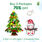 🔔Christmas Deals 66% OFF🔔DIY Felt Christmas Tree Set🎄
