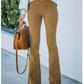 ✨High Waist Slim Micro Corduroy Elastic Waist Lounge Pants