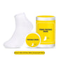 Non-Washable Portable Compressed Cotton Socks