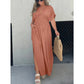🔥50% OFF💗New Slit v-neck effortless maxi long dress