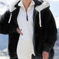 🎁Christmas Hot Sale 49% OFF🎄Hooded Fleece Jacket with Shearling Lining❄️