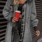 Women's long-sleeved hooded jacket