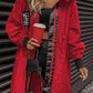 Women's long-sleeved hooded jacket