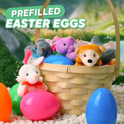 🐰Easter Hot Sale 50% OFF!🐣Pre-filled Easter Eggs with Stuffed Animal Toys