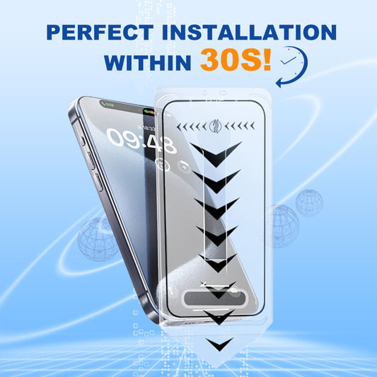 Quick-Apply Dust-Proof Screen Protector