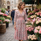 Seasonal bestseller with 60% off 🔥 Elegant long floral dress for women