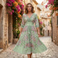 Seasonal bestseller with 60% off 🔥 Elegant long floral dress for women