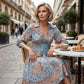 Seasonal bestseller with 60% off 🔥 Elegant long floral dress for women