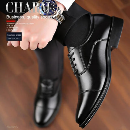 Men's Gentlemen Business Formal Leather Shoes