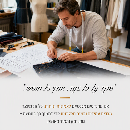 👖 MultiPants – מכנסי קרגו גמישים עם 6 כיסים ✨ | בד סופג לחות ועמיד | S-4XL 🔥 | נמכרו 50,000+