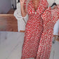 ⏳Off-Season Special Sale 50% OFF⏰Women's V-Neck Leopard Print Dress