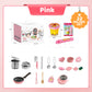 🎁[Best Gift For Kid]🍳Children's Real Cooking Mini Kitchen Toys - 22 PCS Set【Free Shipping📦】