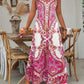 ⏳🔥2026 Hot Sale🎁Women’s Retro Print V-Neck Sleeveless Maxi Dress🔥Buy 3 Get Free Shipping🔥