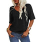 💖✨This Week's Special Price ￡15.99🌸Women's Solid Color V-Neck T-shirt