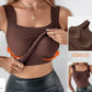 🔥Hot Sale-50% OFF🔥Women's U Neck Thermal Tank Tops With Built-In Bra