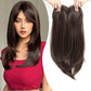 Top per Layered Hair Hairpieces with Bangs for Women with Thinning Hair