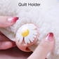 Daisy-shaped Needle-free Quilt Holder, Invisible Anti-slip Corner Clips for Bedding