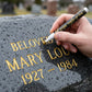 🥳2026 HOT SALE 50% OFF! 🥳💞50K+ SOLD!💥🪦💛 Golden Tombstone Marker – Restores faded names & dates on headstones. Weatherproof, precision tip. Honor loved ones with lasting clarity. 🕊️✍️