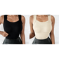 🔥Hot Sale-50% OFF🔥Women's U Neck Thermal Tank Tops With Built-In Bra