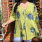 🔥Last Day Sale 49%🔥🌷Printed V-neck Tunic Top🌷