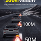 3-in-1 Solar Emergency Triangle Light – Super Bright, Power Bank & 4 Modes for Roadside Safety ⚡