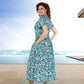 🔥Promotion - 56% discount🎉Summer Patterned Chiffon Dress