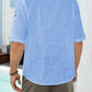 Men's Linen Shirtsleeves.