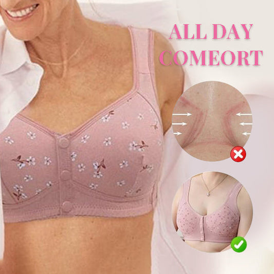 Comfortable & Convenient Front Button Bra