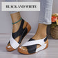 🔥Last Day Promotion 45% OFF - Women's Ultra Comfortable Slope Heel Orthopaedic Sandals