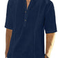 Men's Linen Shirtsleeves.