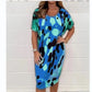 💥 Half price for the last 1 day for a limited time🔥 Leopard print loose crewneck dress|slim and comfortable