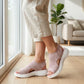 ⏳LAST DAY SALE ONLY ￡14.99!!💐 Women's Breathable Knit Platform Sandals – Air-permeable knit upper, cushioned sole & lightweight comfy summer footwear ✨