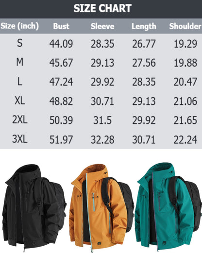 🎁מבצע של היום האחרון 50% הנחה🔥מעיל WeatherMaster Elite: המתנה האולטימטיבית לאוהבי טבע ולנוסעים יומיומיים!