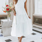 Women's Summer Casual Flutter Short Midi Dress