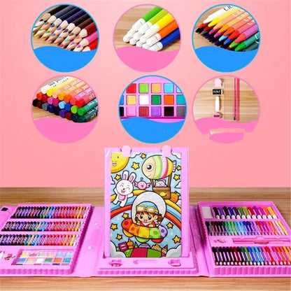 🎨50% OFF HOT PROMOTION!✨Deluxe 6-in-1 Art Creativity Set - Includes Drawing Tools & 12 Colors for Kids' Creative Development 🧑‍🎨🌟