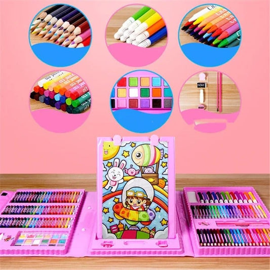🎨50% OFF HOT PROMOTION!✨Deluxe 6-in-1 Art Creativity Set - Includes Drawing Tools & 12 Colors for Kids' Creative Development 🧑‍🎨🌟