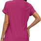 💖Buy 2 get 8% off🌷Summer Hot Sale 50% Off💕2025 Women's V Neck Eyelet Dressy Casual Basic Short Sleeve Tees
