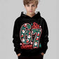 ⌛ Only 3 Days Left – 50% off everything! ⏰ Kids' Christmas Hoodie with "67" Graphic Print