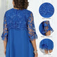 🌸🌸🌸Women's Loose Fit Lace Midi Dress
