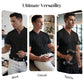 ⏰ Now only 57% off! 💎 Men Gentlemans Business Short Sleeve Fitness T-shirt