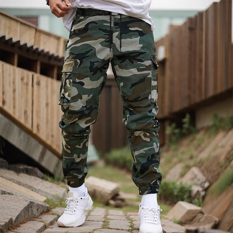 🔥מבצע: 50% הנחה👖מכנסי עבודה קז'ואליים בהדפס הסוואה